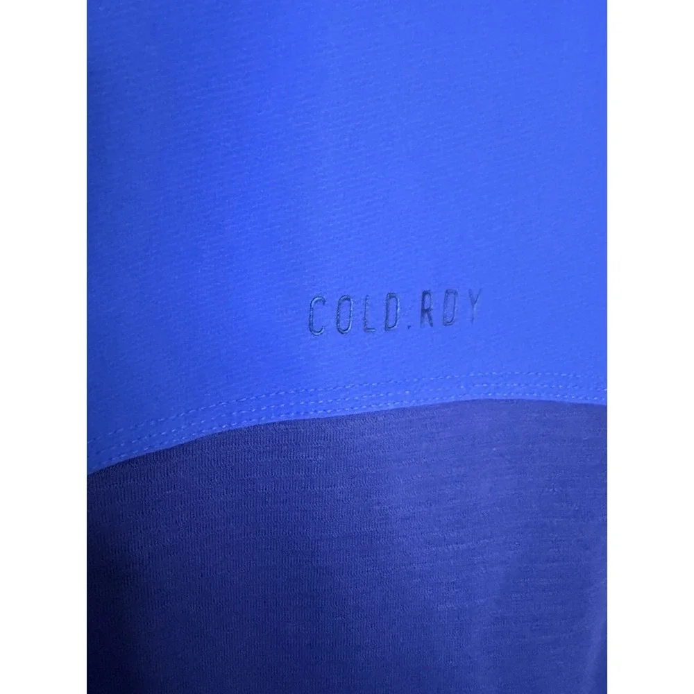 Adidas C.READY‎ TRG CREW Sweatshirt Mens L Victory Blue 3 Stripe Logo NWT$80